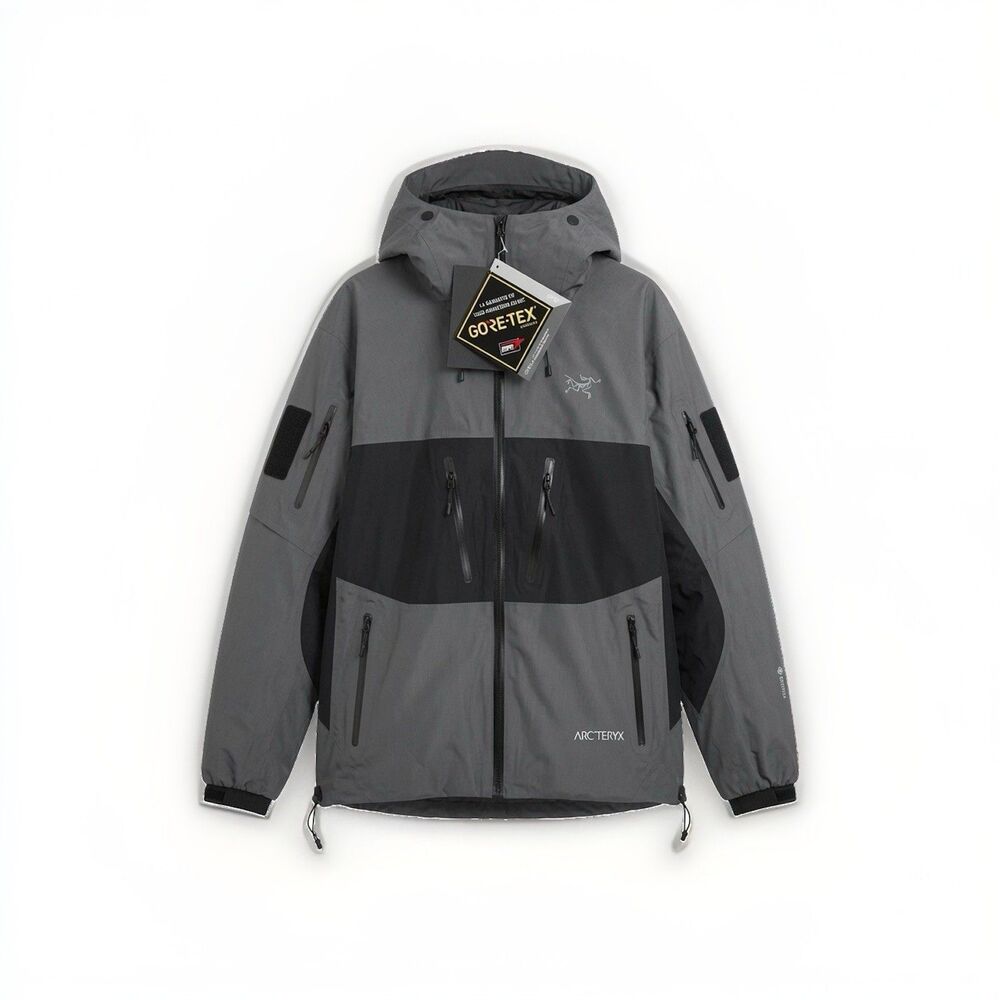Arc’teryx System_A Kobah Parka Gore-Tex Black Basalt Down Jacket Mens Small NWT